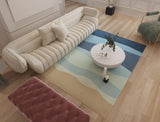 Hand Tufted Bamboo Silk Carpet