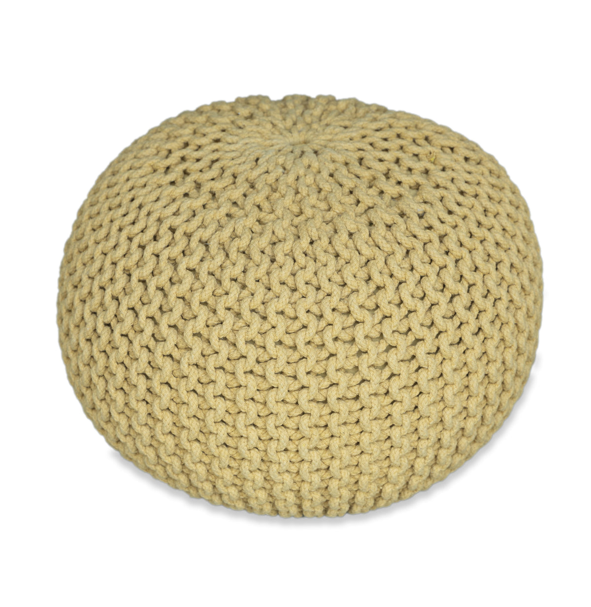 Cotton Bean Bag Pouf