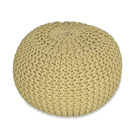 Cotton Bean Bag Pouf