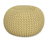 Cotton Bean Bag Pouf