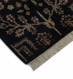 Hand Knotted Woollen Traditional Design Carpet