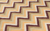 Modern Kilim Style Flat Woven Wool Rug