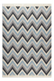 Modern Kilim Style Flat Woven Wool Rug