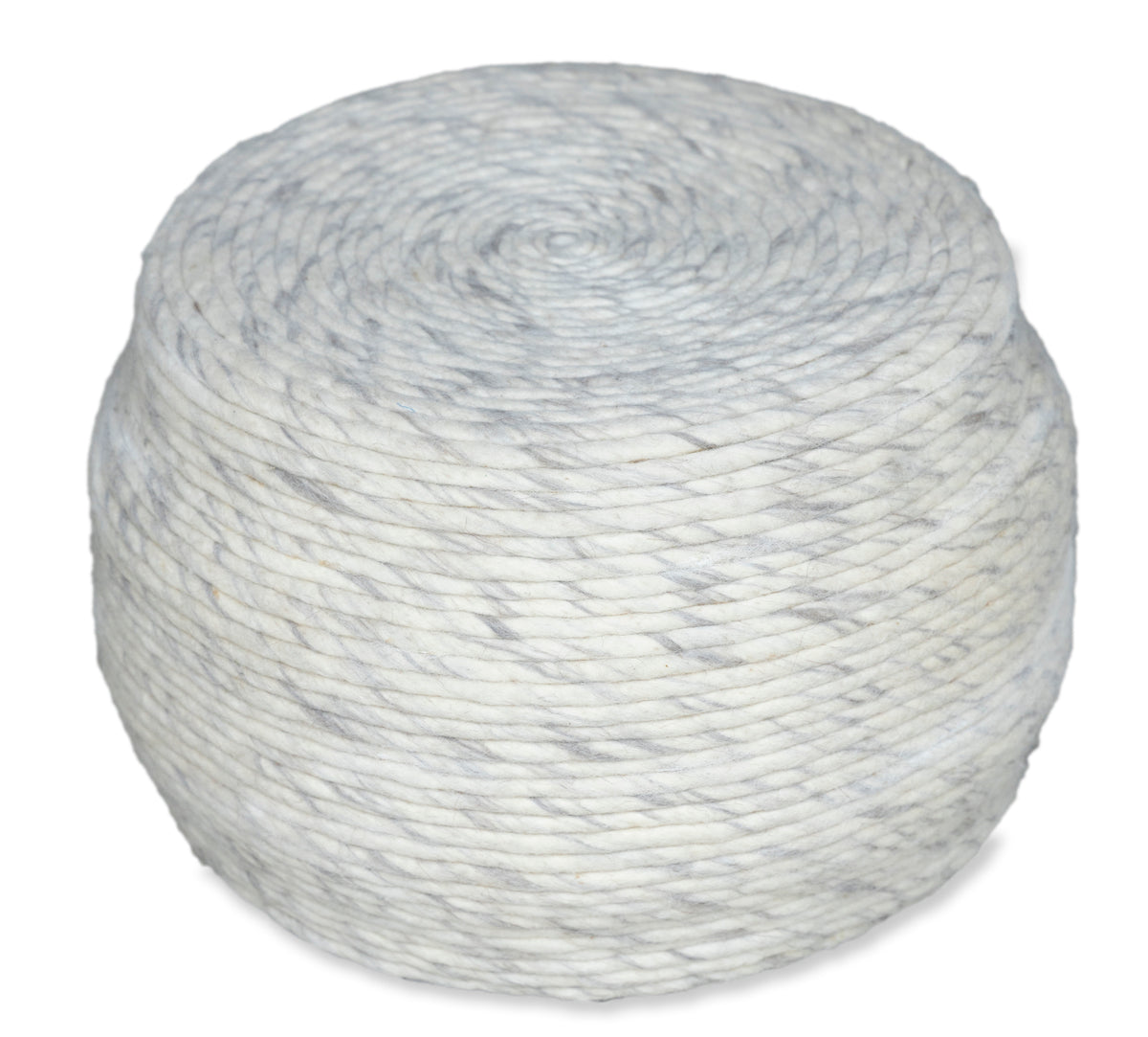 Wool Pouf