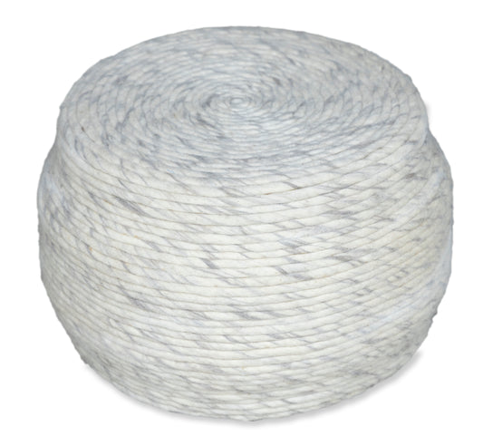 Wool Pouf