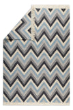 Modern Kilim Style Flat Woven Wool Rug