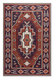 Turkish Kilim-Style Cotton Durrie