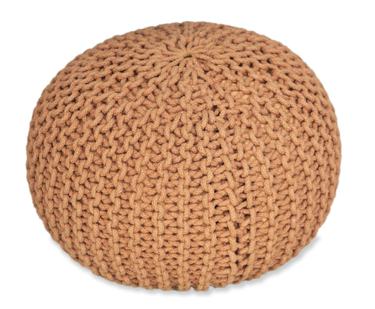 Cotton Bean Bag Pouf