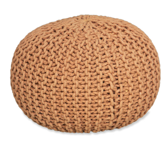 Cotton Bean Bag Pouf