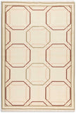 Geometrical Flat Woven Kilim Style Cotton Rug