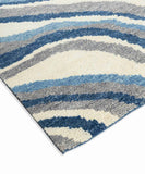 Elementry Geometrical Wool Hand Knotted Carpet