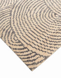 Elementry Geometrical Wool Hand Knotted Carpet