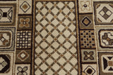 Hand Knotted Woollen Traditional Design Carpet