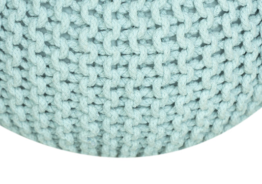 Cotton Bean Bag Pouf