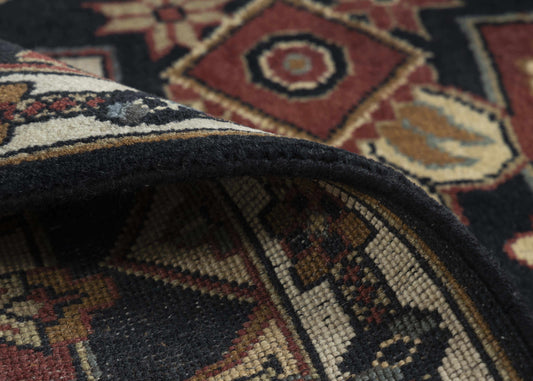 Hand Knotted Woollen Traditional Design Carpet