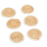 Jute Tea  Coaster Pack Of 6