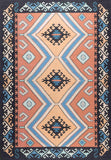 Geometrical Flat Woven Kilim Style Cotton Rug