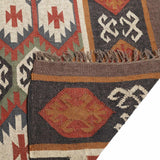 Kilim Style Hand Woven Jute Rug