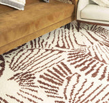 Elementry Geometrical Wool Hand Knotted Carpet